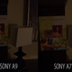 I expected the A7s to blow the A9 out of the water, because the A7s has about half the pixels on the same-sized sensor, so they’re bigger and more light sensitive. But yeah, the A9 absolutely holds its own here.